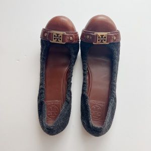 Tory Burch size 10 ballet slippers